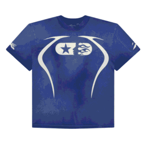 Blue Hellstar Shirt front view