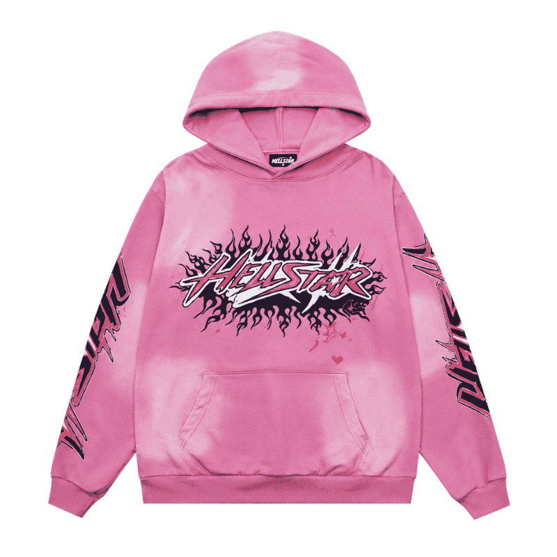 Pink Hellstar Hoodie - Shop the Streetwear Collection - USA