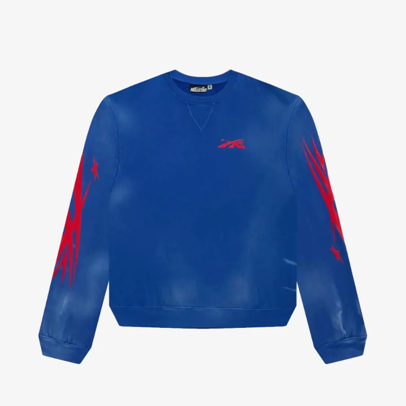 Hellstar Studios Unisex Casual Street Vintage Sweatshirts