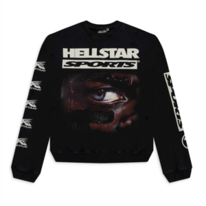 Hellstar Sweatshirt Black front view