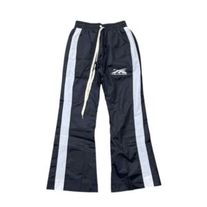 Front view of Hellstar Black Trackpants
