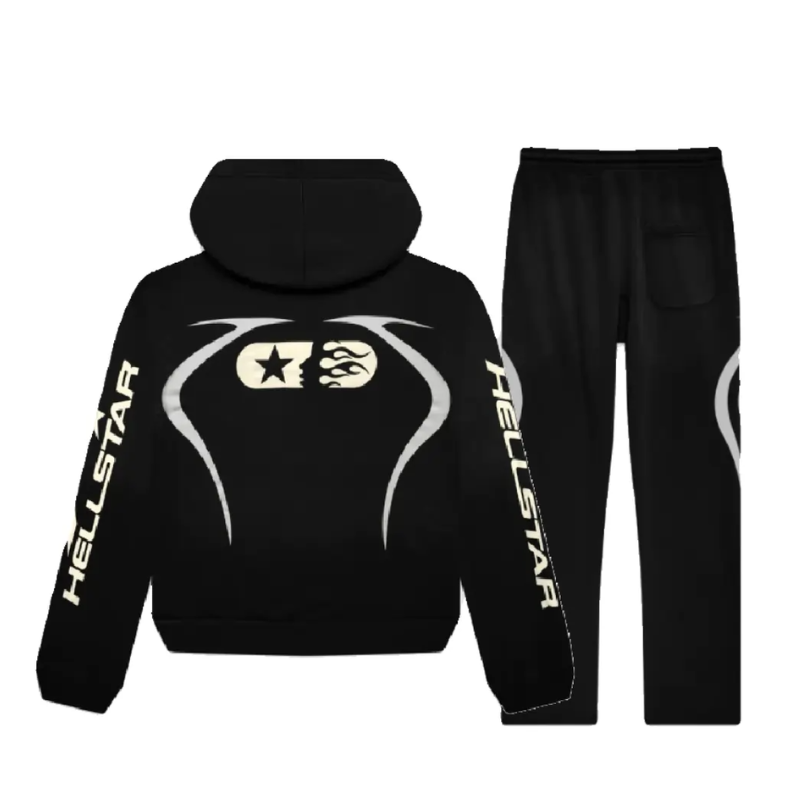 Hellstar Tracksuit Black Back