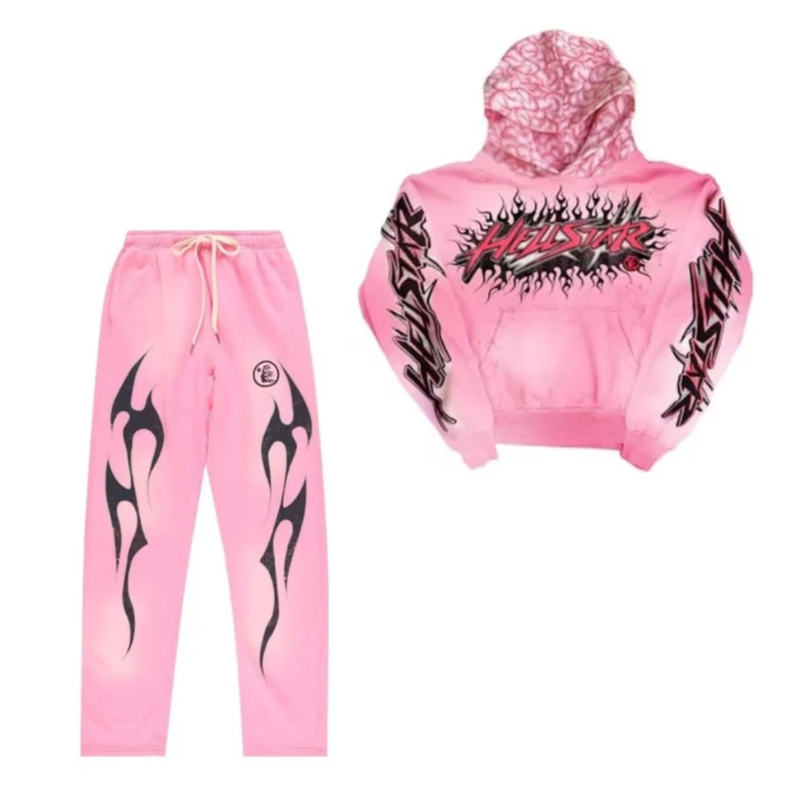 Pink Hellstar Tracksuit